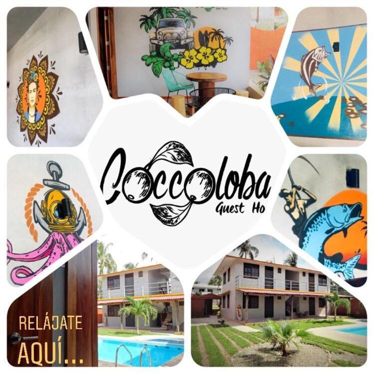 Coccoloba Guest House Puerto Escondido  Eksteriør bilde