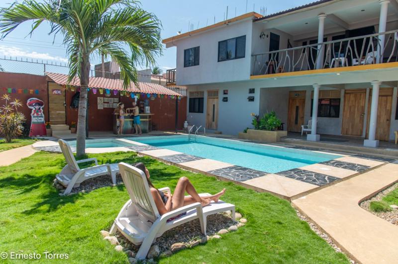 Coccoloba Guest House Puerto Escondido  Eksteriør bilde